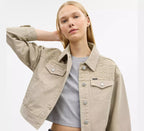 Coach Garment Dyed Denim Jacket  -  Dark Stone