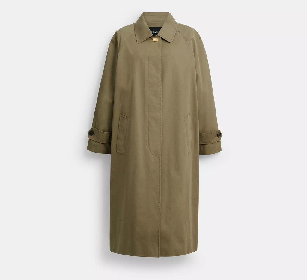 Coach Lightweight Trench Coat  -   Ash