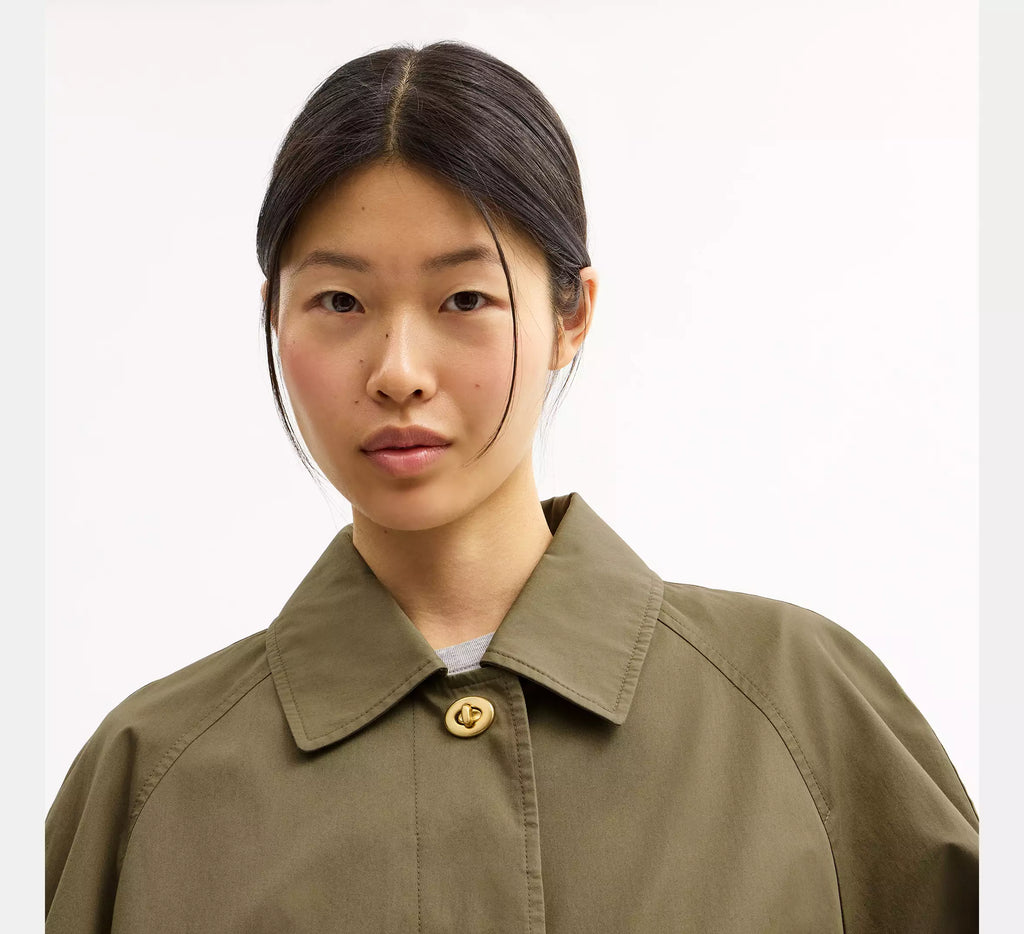 Coach Lightweight Trench Coat  -   Ash