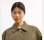 Coach Lightweight Trench Coat  -   Ash