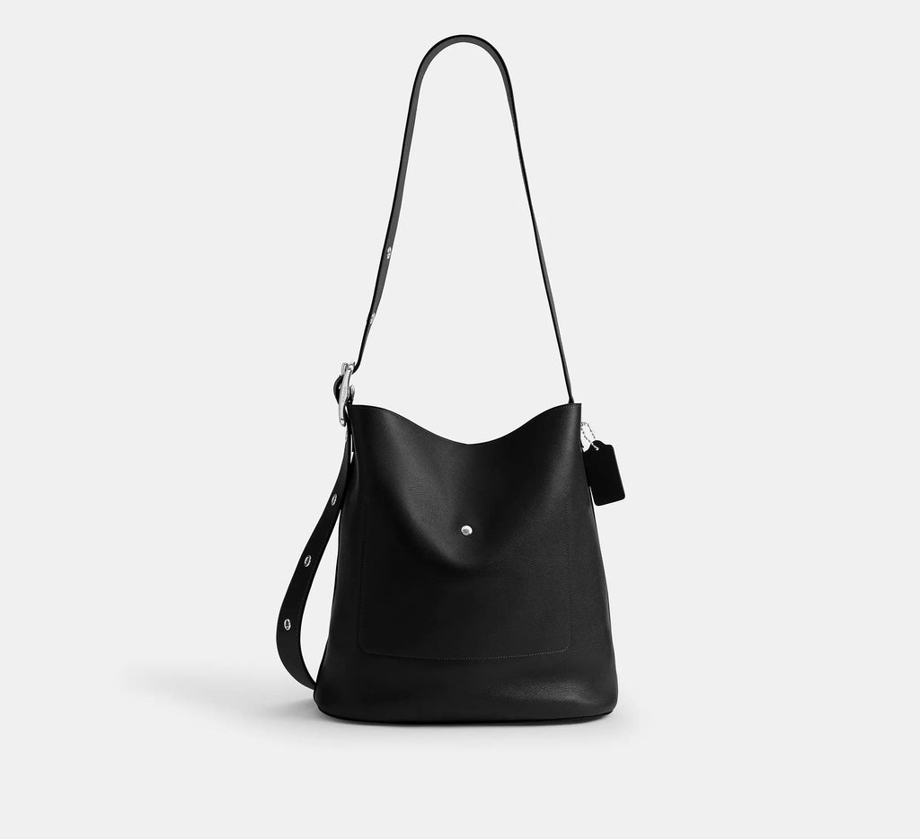 Coach Bleecker Bucket Bag 36  -  Black