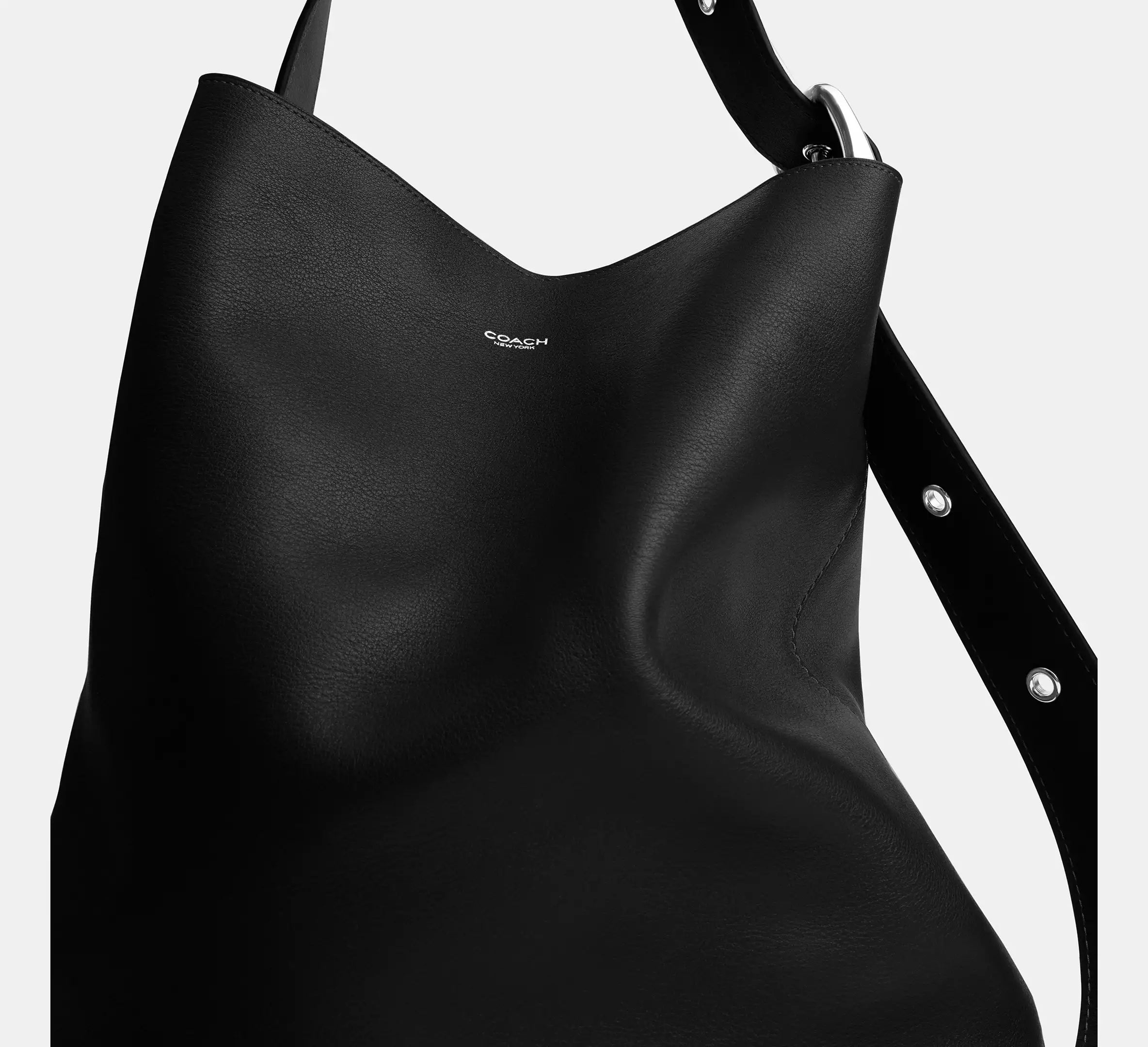 Coach Bleecker Bucket Bag 36  -  Black