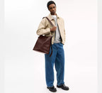 Coach Bleecker Bucket Bag 36  -  Maple