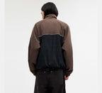 Coach Track Jacket In Recycled  -  Brown/Multi