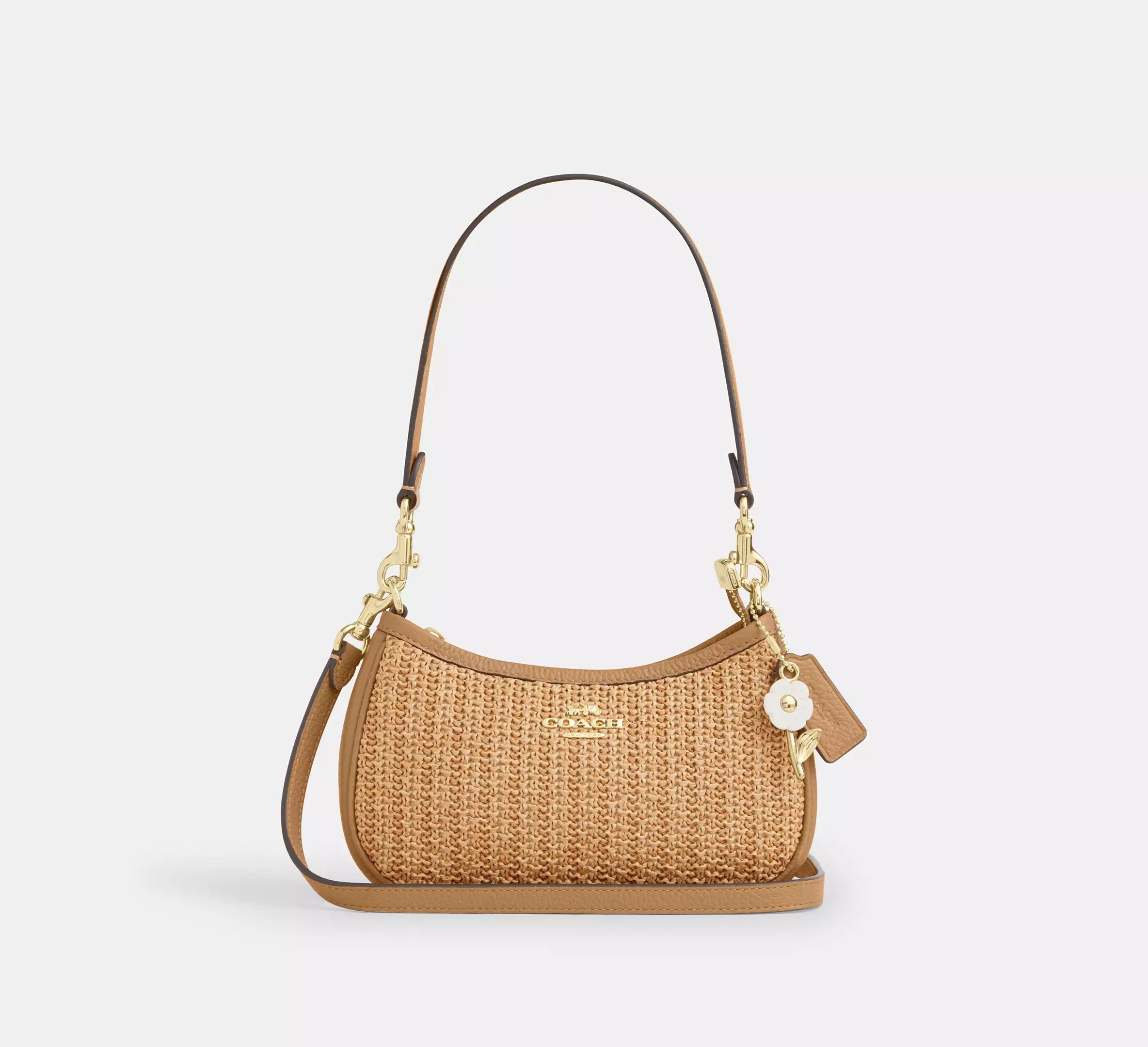 Coach Teri Mini Crossbody Bag   -  Gold/Toast