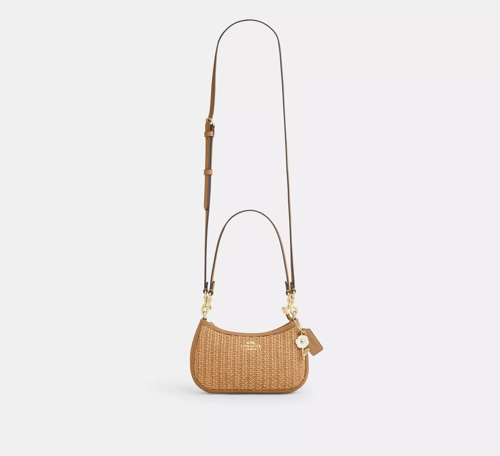 Coach Teri Mini Crossbody Bag   -  Gold/Toast