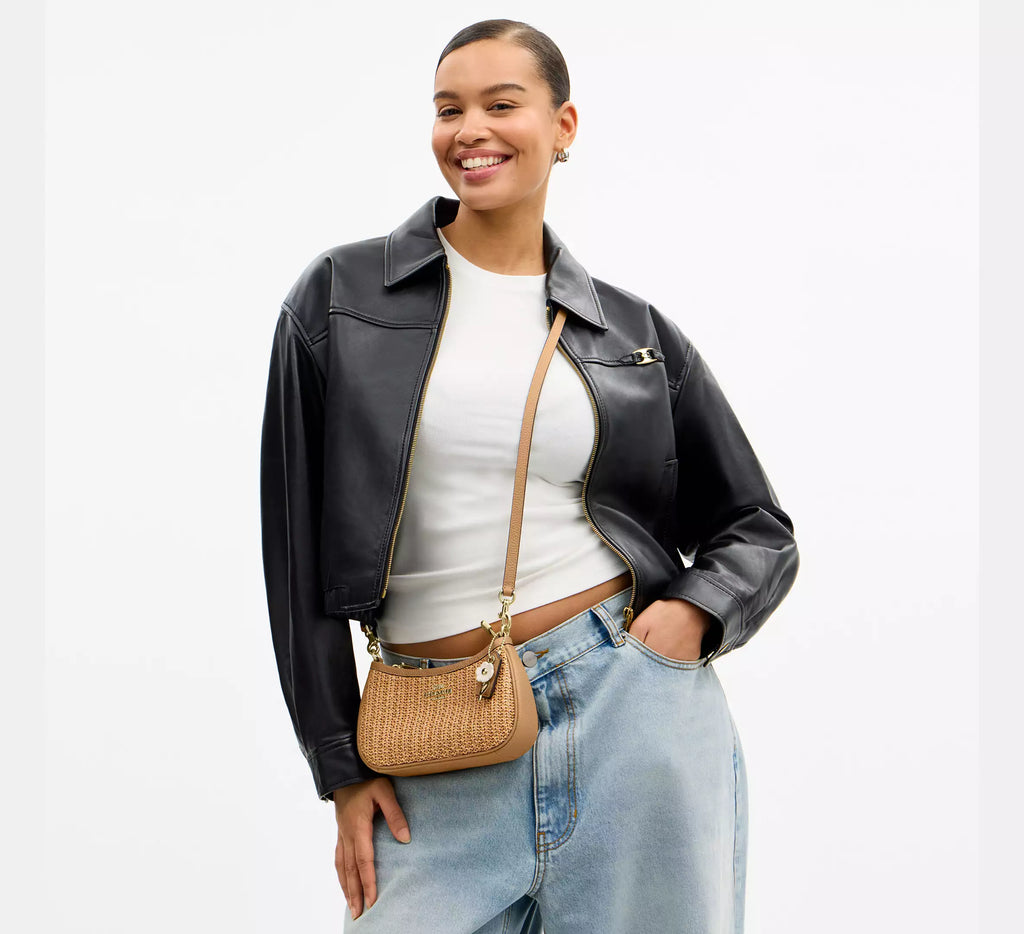 Coach Teri Mini Crossbody Bag   -  Gold/Toast