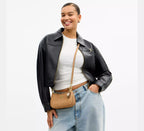 Coach Teri Mini Crossbody Bag   -  Gold/Toast