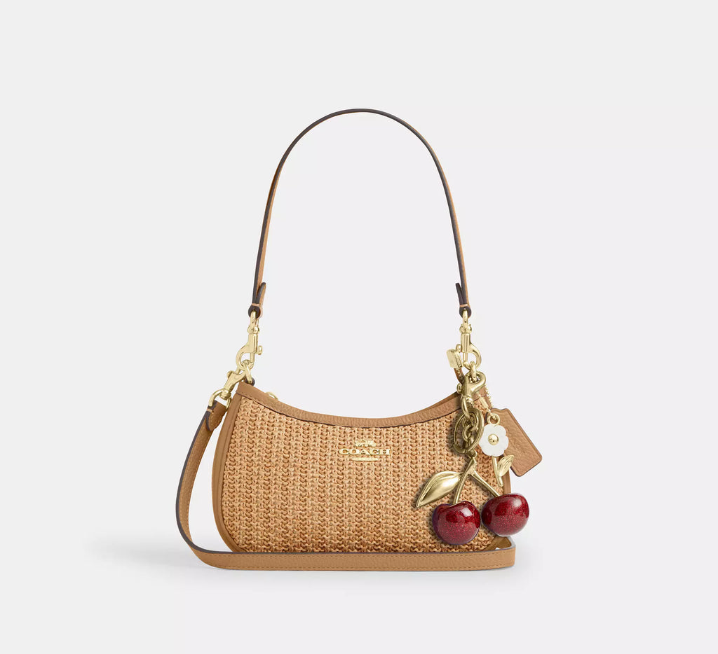 Coach Teri Mini Crossbody Bag   -  Gold/Toast