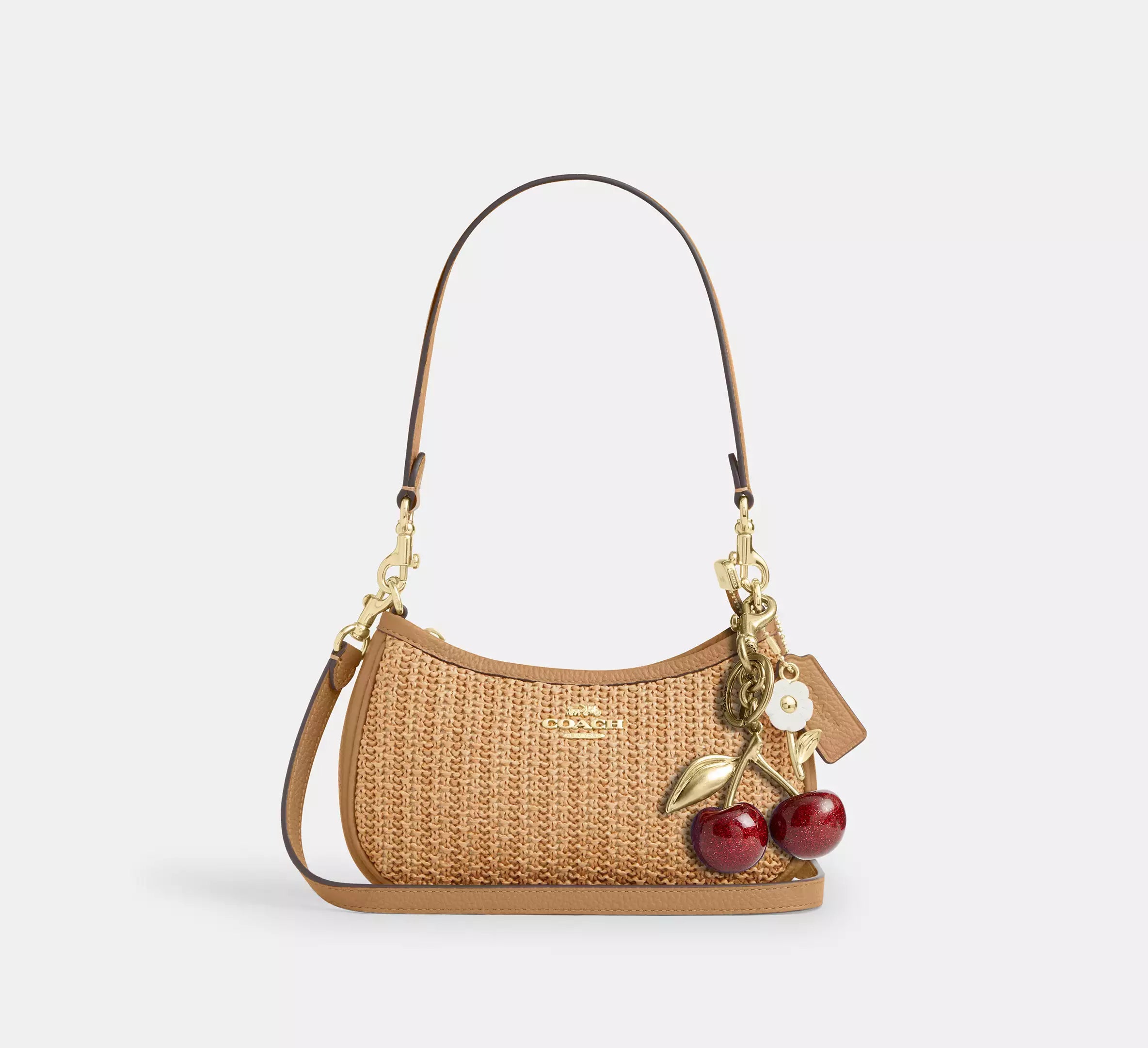 Coach Teri Mini Crossbody Bag   -  Gold/Toast
