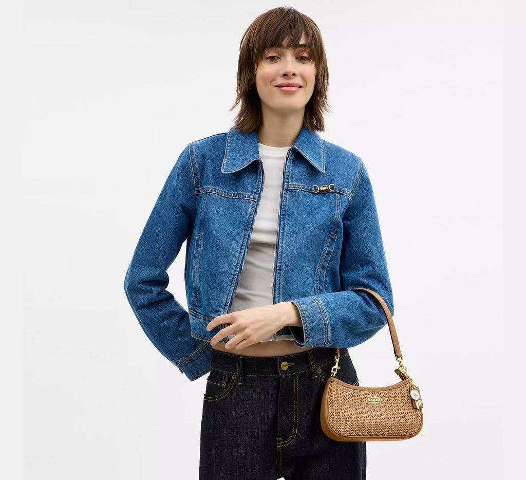 Coach Teri Mini Crossbody Bag   -  Gold/Toast