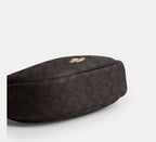 Coach Emily Shoulder Bag In Signature   -  Gold/Walnut/Black