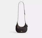 Coach Emily Shoulder Bag In Signature   -  Gold/Walnut/Black