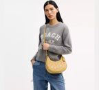 Coach Emily Shoulder Bag With Quilting   -  Gold/Soft Yellow