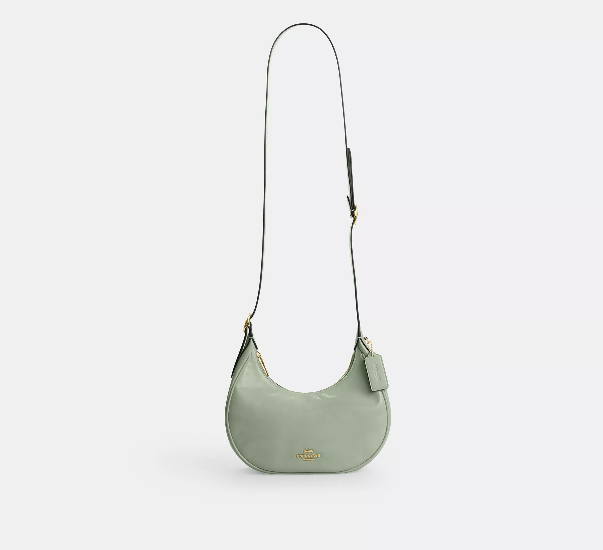 Coach Emily Shoulder Bag   -  Gold/Light Pistachio