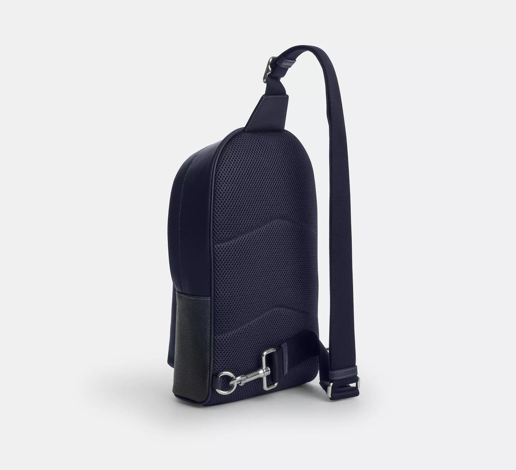 Coach West Pack In Ombre Signature - Silver/Blue