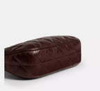 Coach Teri Shoulder Bag With Quilting - Silver/Maple