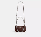 Coach Teri Shoulder Bag With Quilting - Silver/Maple