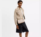 Coach Teri Shoulder Bag In Pretty Signature - Gold/Chalk/Pink