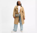 Coach Tabby Shoulder Bag 20 With Cherry Embroidery  -  Brass/Denim
