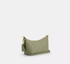Coach Caitlin Shoulder Bag With Quilting   -  Gold/Pistachio