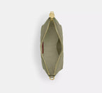 Coach Caitlin Shoulder Bag With Quilting   -  Gold/Pistachio