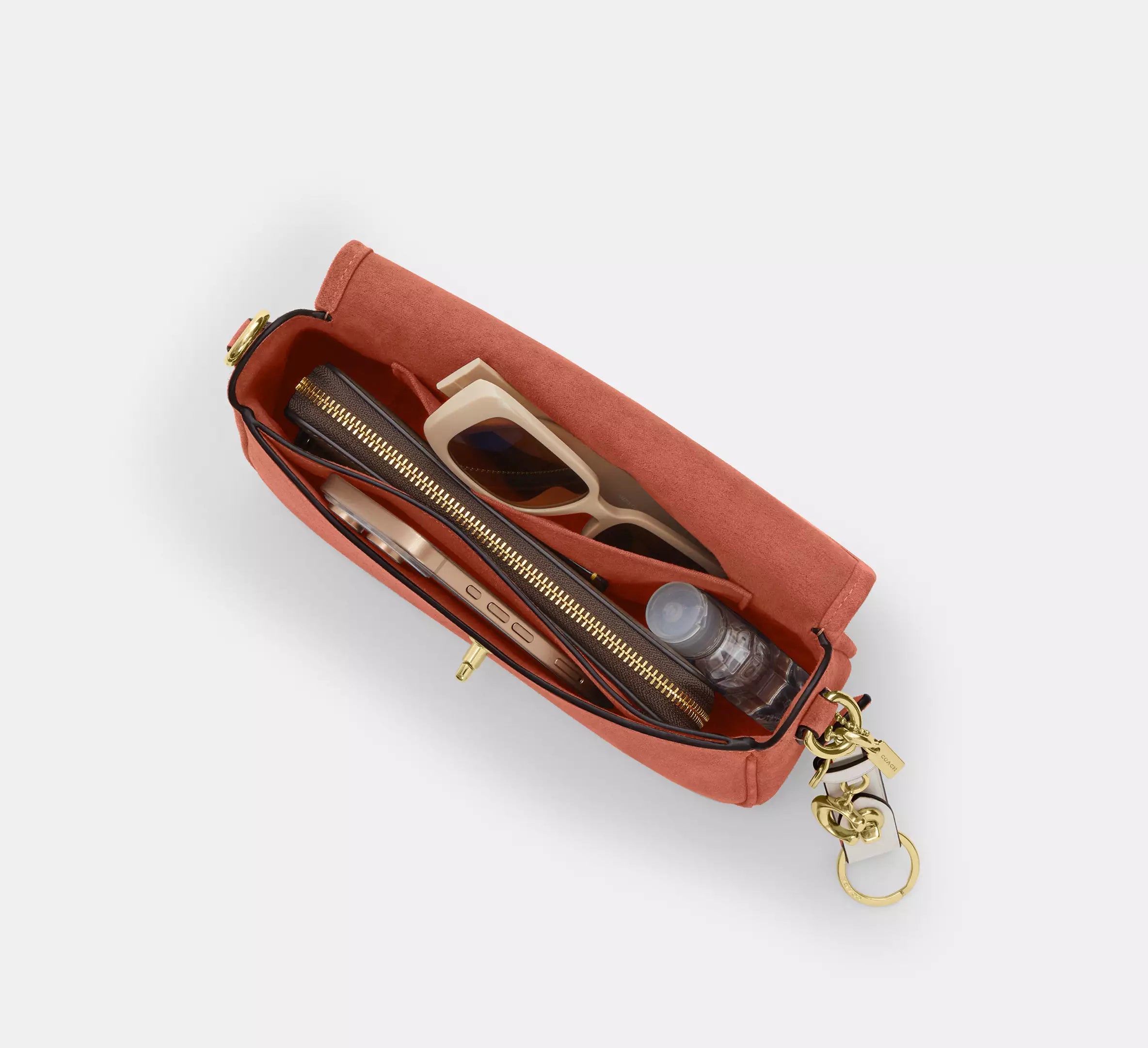Coach Hadley Shoulder Bag - Gold/Clay