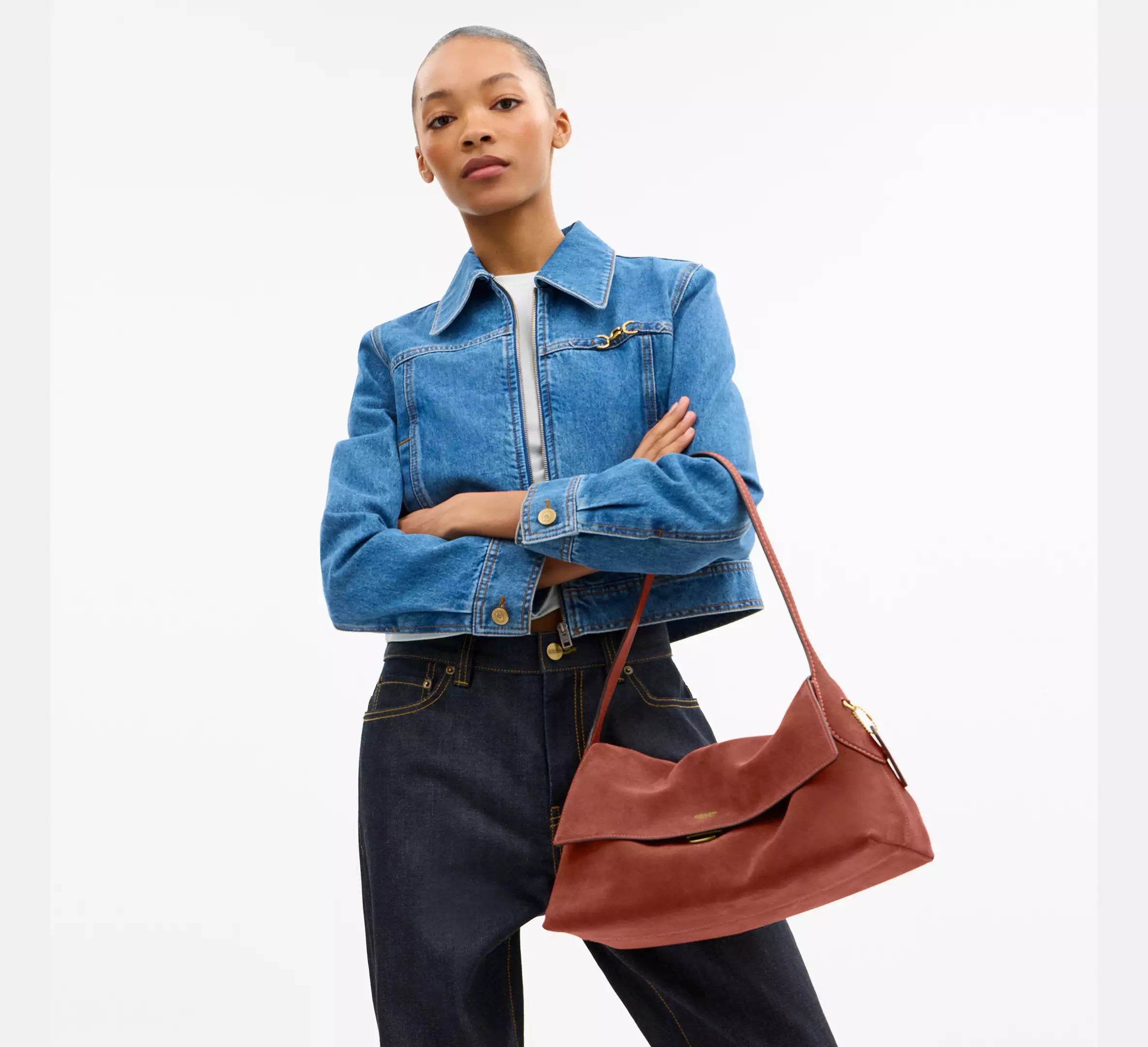 Coach Chelsea Shoulder Bag 36 - Brass/Clay