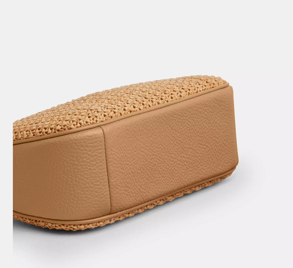 Coach Teri Shoulder Bag With Charm -  straw/Im/Toast