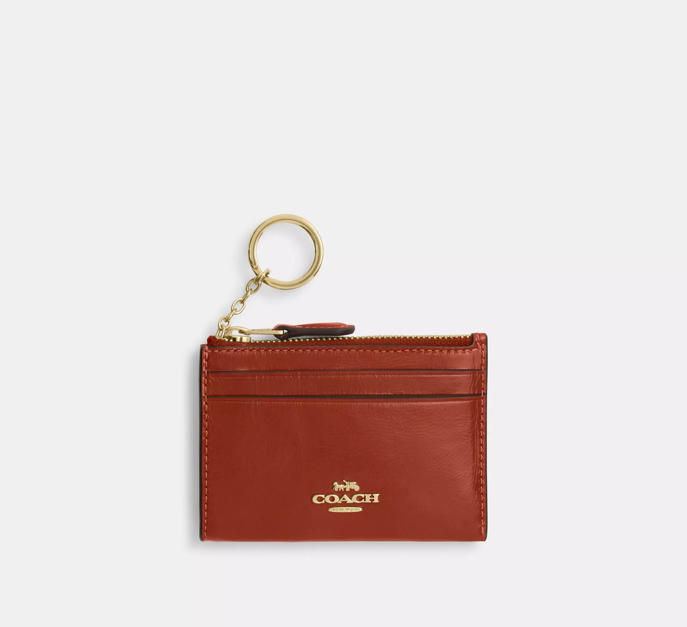 Coach Mini Skinny Id Case -  Im/Cinnamon