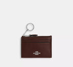 Coach Mini Skinny Id Case -  Silver/Maple