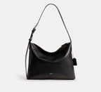 Coach Mott Messenger Bag 38 In Loved Leather  -   Black/Light Tan