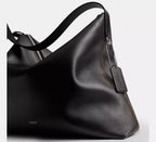 Coach Mott Messenger Bag 38 In Loved Leather  -   Black/Light Tan