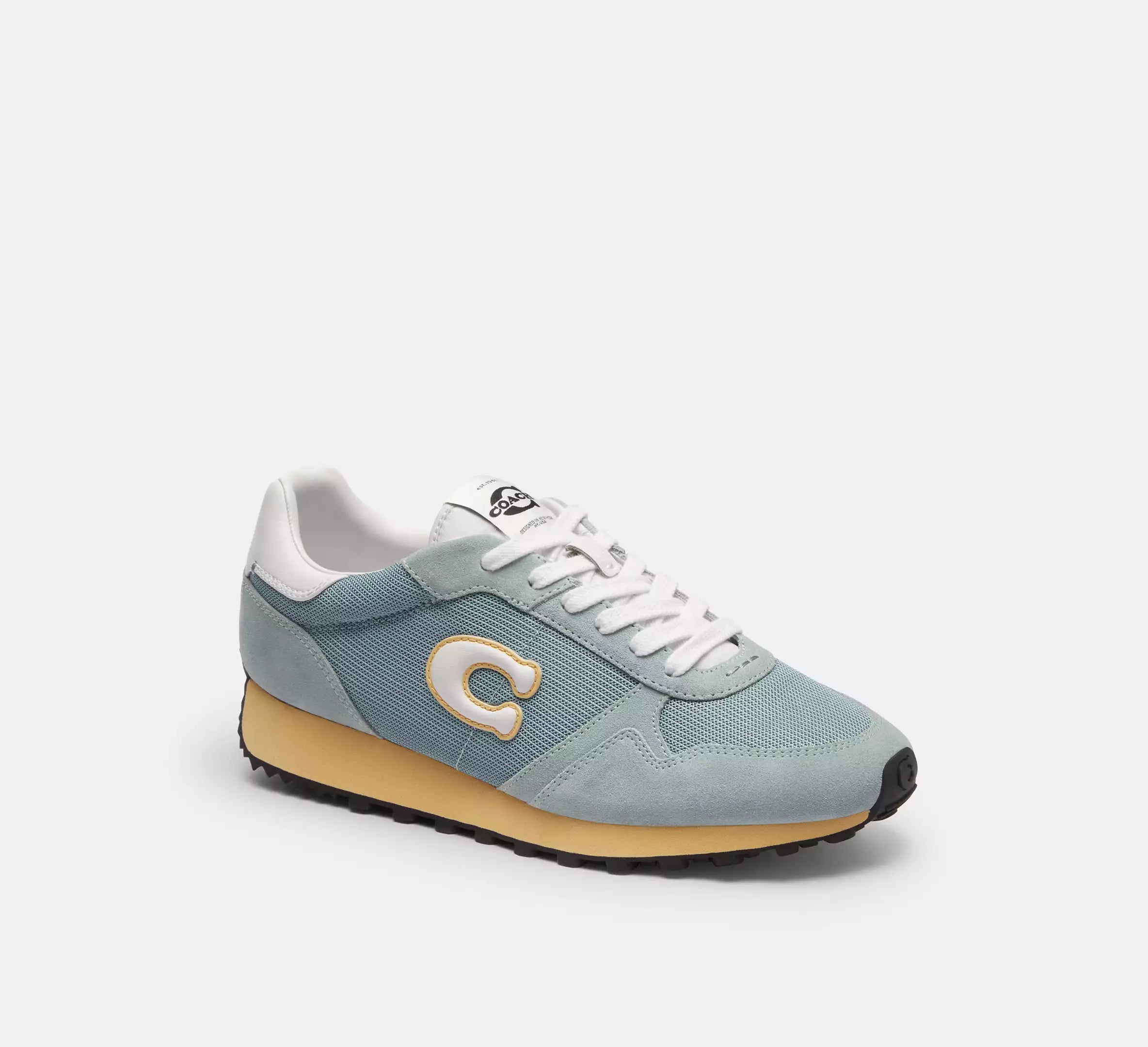 Coach Retro Runner   -  Sea Mist/Optic White