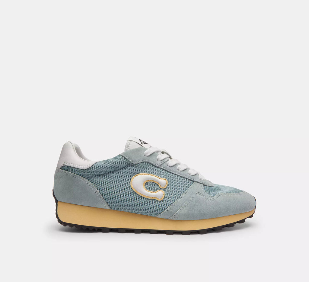 Coach Retro Runner   -  Sea Mist/Optic White