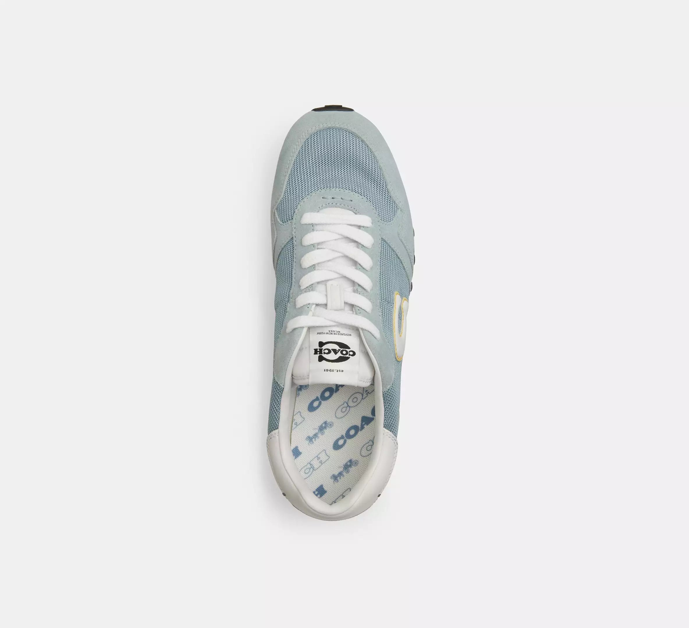 Coach Retro Runner   -  Sea Mist/Optic White
