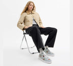 Coach Women's Soho Sneaker With Cherries-Denim/Optic White