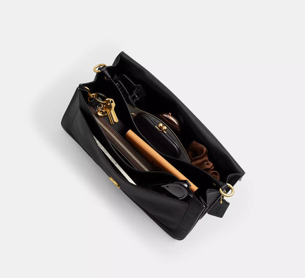 Coach Tabby Shoulder Bag 36 - Brass/Black