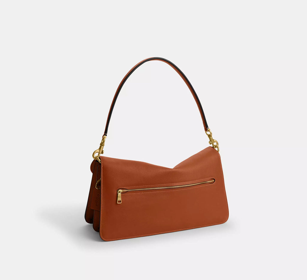 Coach Tabby Shoulder Bag 36 -  Brass/Amber Brown