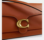 Coach Tabby Shoulder Bag 36 -  Brass/Amber Brown
