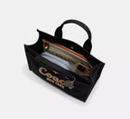 Coach Cargo Tote Bag - Silver/Black
