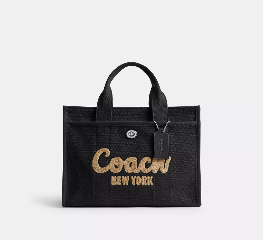 Coach Cargo Tote Bag - Silver/Black