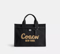 Coach Cargo Tote Bag - Silver/Black
