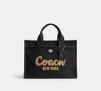 Coach Cargo Tote Bag - Silver/Black