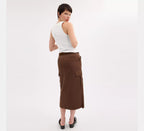 Coach New York Ribbed Tank Top  -  White