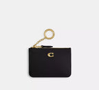 Coach Essential Mini Id Card Case  -  Brass/Black