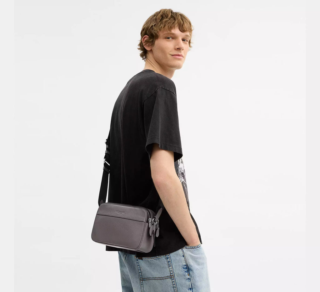 Coach Graham Crossbody Bag   -   Silver/Graphite