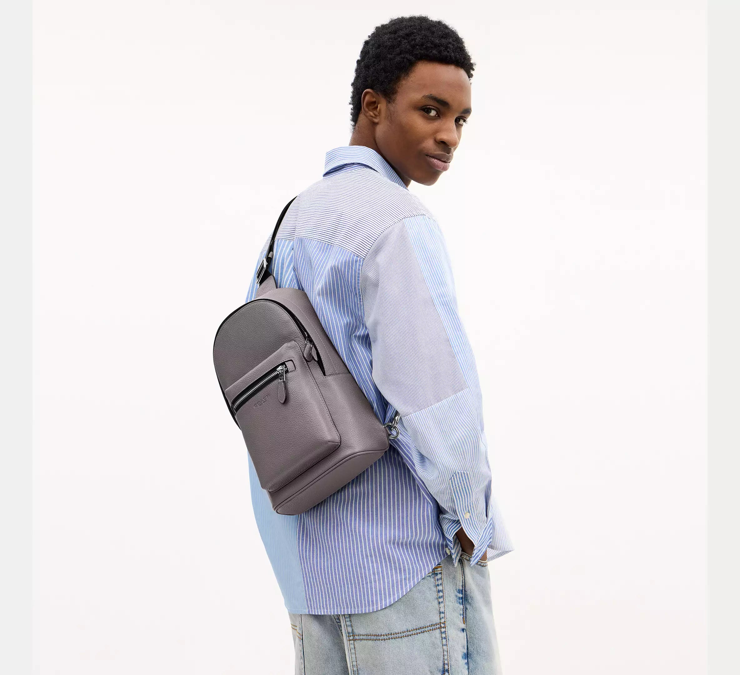 Coach West Pack - Silver/Graphite