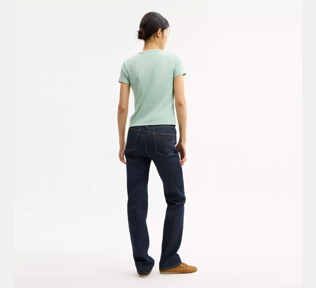 Coach New York Ribbed T-Shirt  -  Mint