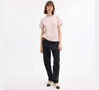 Coach All Over Signature T-Shirt In Organic Cotton  -  Pink Multi